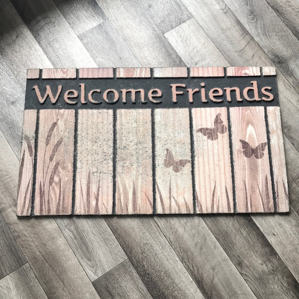 Unique Welcome Friends Welcome Mat